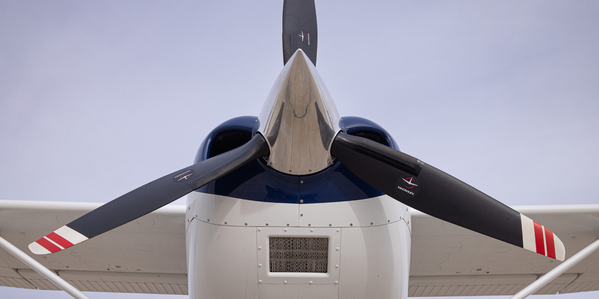 Focus on a Plane Propeller